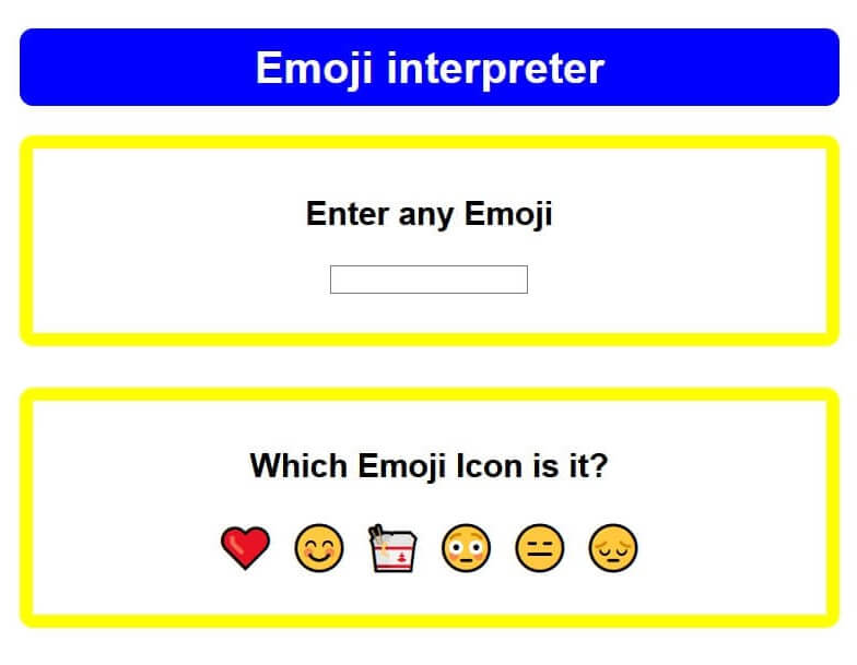 emoji-interpreter